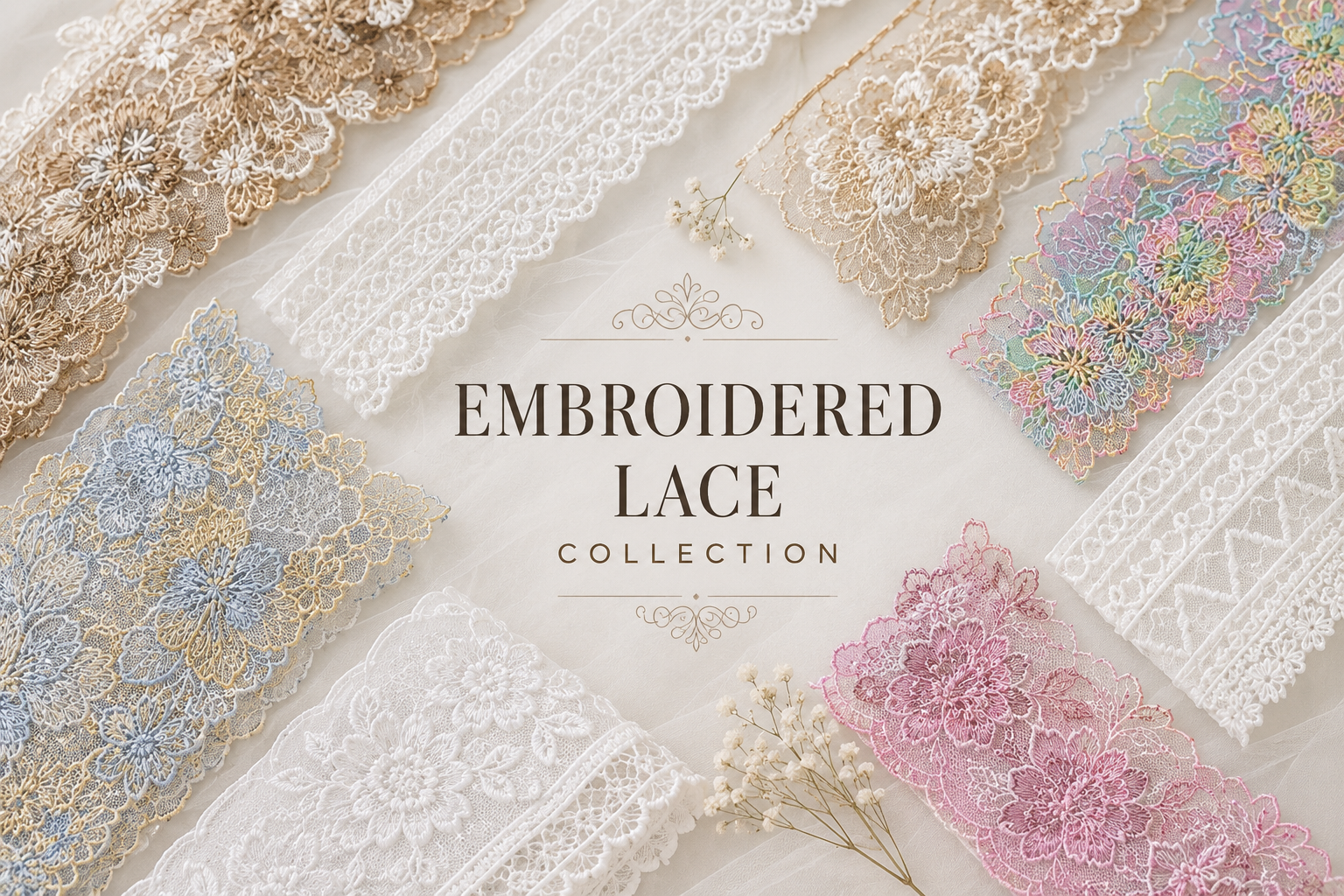 Embroidered Lace