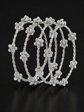 Silver Ghungroo Cluster Bangles – Set of 2