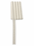Elegant Pearl Beaded Trim Lace – Ivory Decorative Border (Sold by the Meter)
