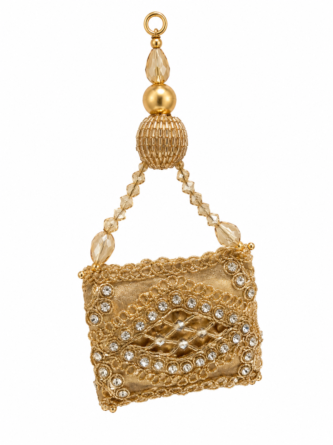 Premium Designer Potli Latkan Tassel – Gold
