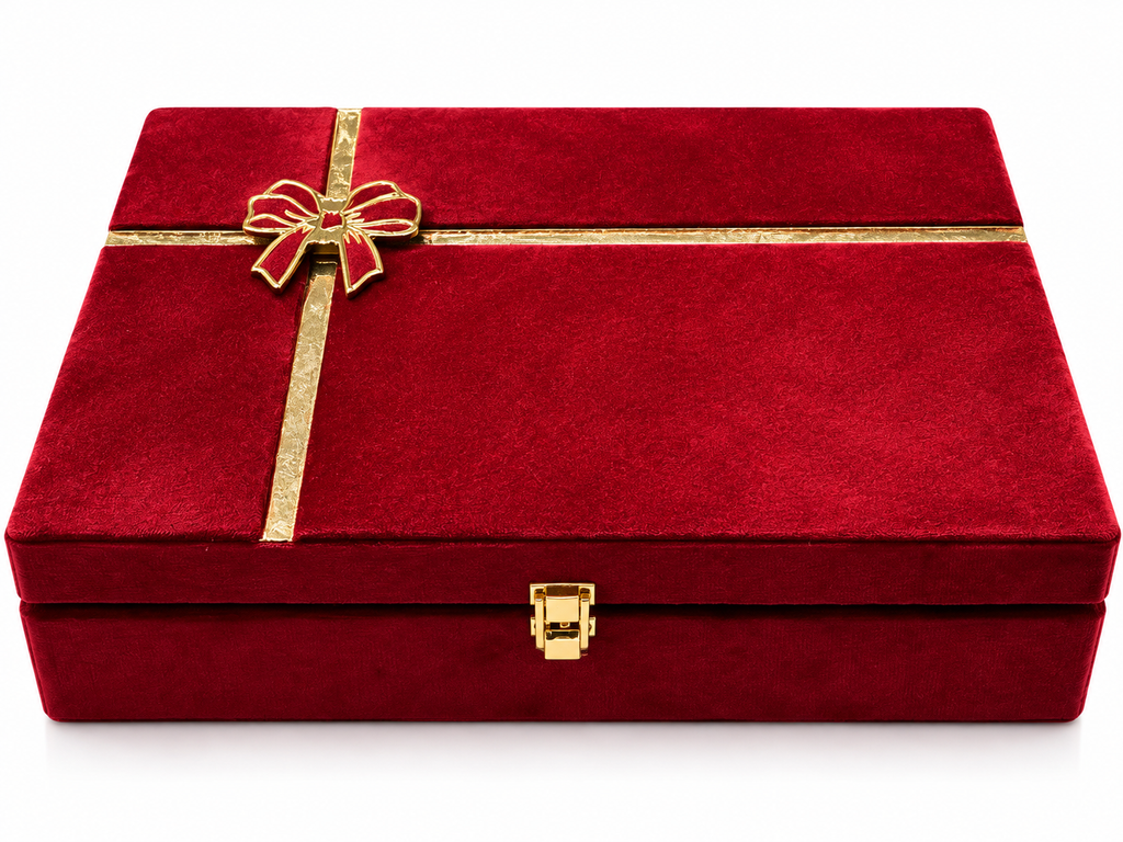 Kashmiri Bangle Gift Box – Personalized Velvet Box