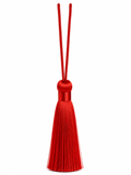Red Decorative Tassel – Premium Silk Thread Hanging Tassel for Curtains, Garments & Home Décor