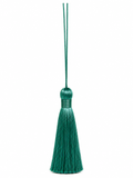 Emerald Green Decorative Tassel – Premium Silk Thread Hanging Tassel for Curtains, Garments & Home Décor