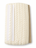 Vintage White Crochet Lace Trim – Floral Scalloped Cotton Lace Border