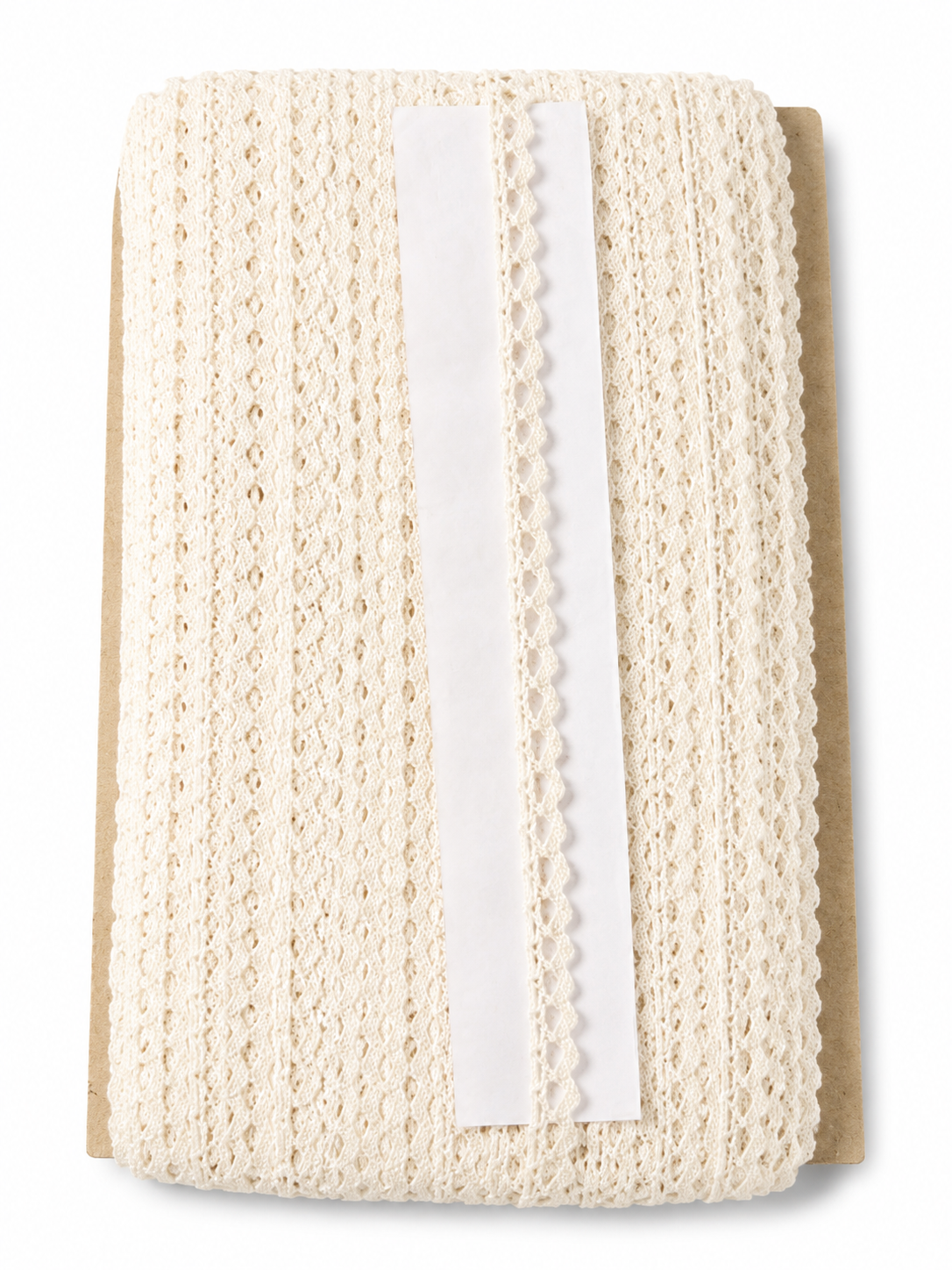 Vintage Ivory Crochet Lace Trim – Delicate Cotton Lace Border for Sewing & Crafts