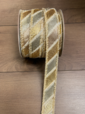 Premium Metallic Ribbon Trim – Gold & Silver