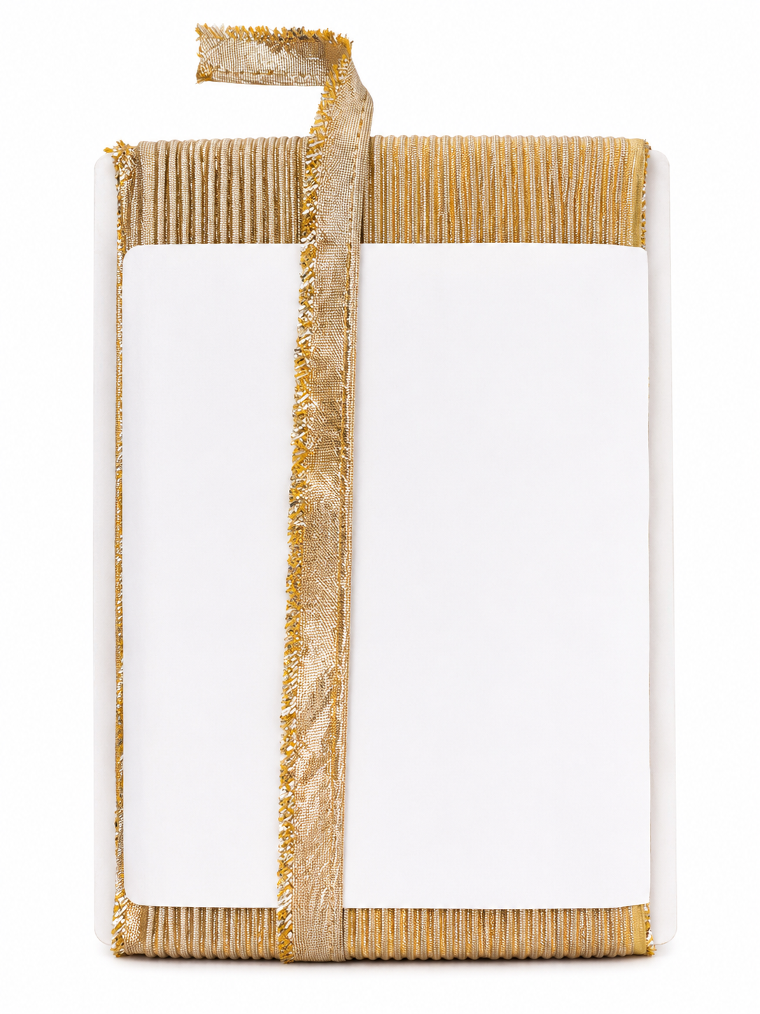 Premium Metallic Gold Piping Trim – Decorative Border for Saree, Dresses & Craft
