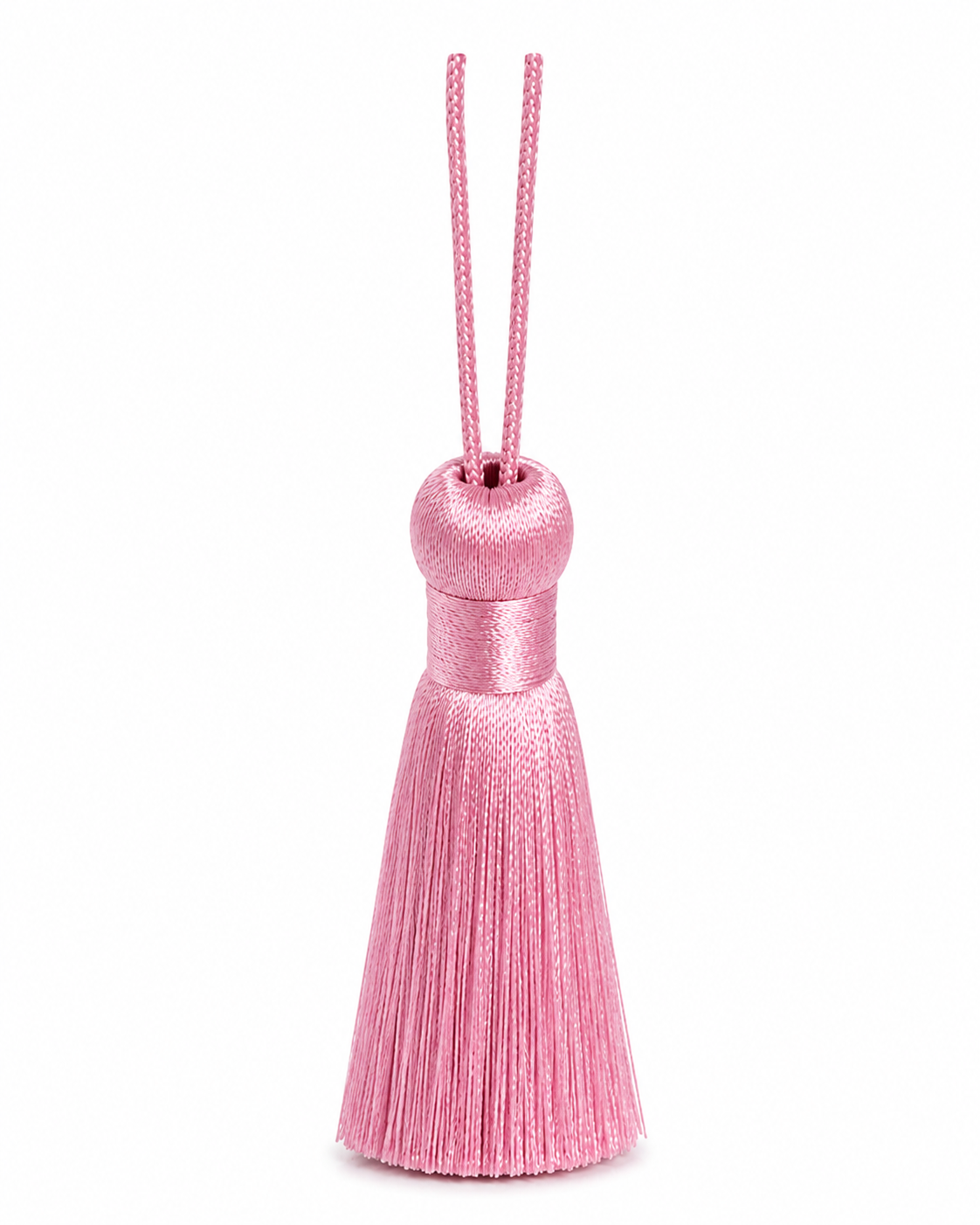 Baby Pink Decorative Tassel – Premium Silk Thread Hanging Tassel for Curtains, Garments & Home Décor