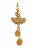 Premium Designer Beaded Latkan Tassel – Gold
