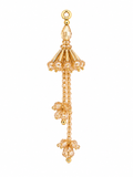 Premium Beaded Latkan Tassel – Gold