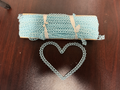 Sky Blue Crochet Lace Trim – Decorative Border Lace for Sewing, Saree, Dress & DIY Crafts