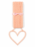 Peach Scalloped Crochet Lace Trim – Decorative Border Lace for Sewing & DIY Crafts