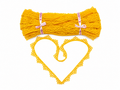 Yellow Floral Crochet Lace Trim – Decorative Border Lace for Sewing, Boutique & DIY Crafts