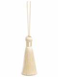 Ivory Decorative Tassel – Premium Silk Thread Hanging Tassel for Curtains, Garments & Home Décor