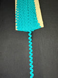 Zig Zag Lace – 20 Meter Roll | Multiple Colors Available