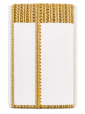 Golden Fancy Lace Border Trim – Decorative Sewing Lace for Suits, Sarees & Dresses