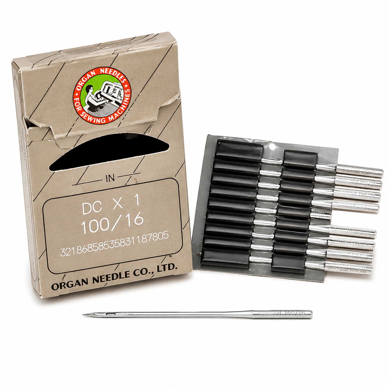 Organ DC X 1 Industrial Sewing Machine Needles – Size 100/16 – Pack of 10