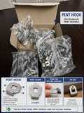 Pent Hook (Pent Hookea) – Heavy Duty Picture Frame Hanging Hook