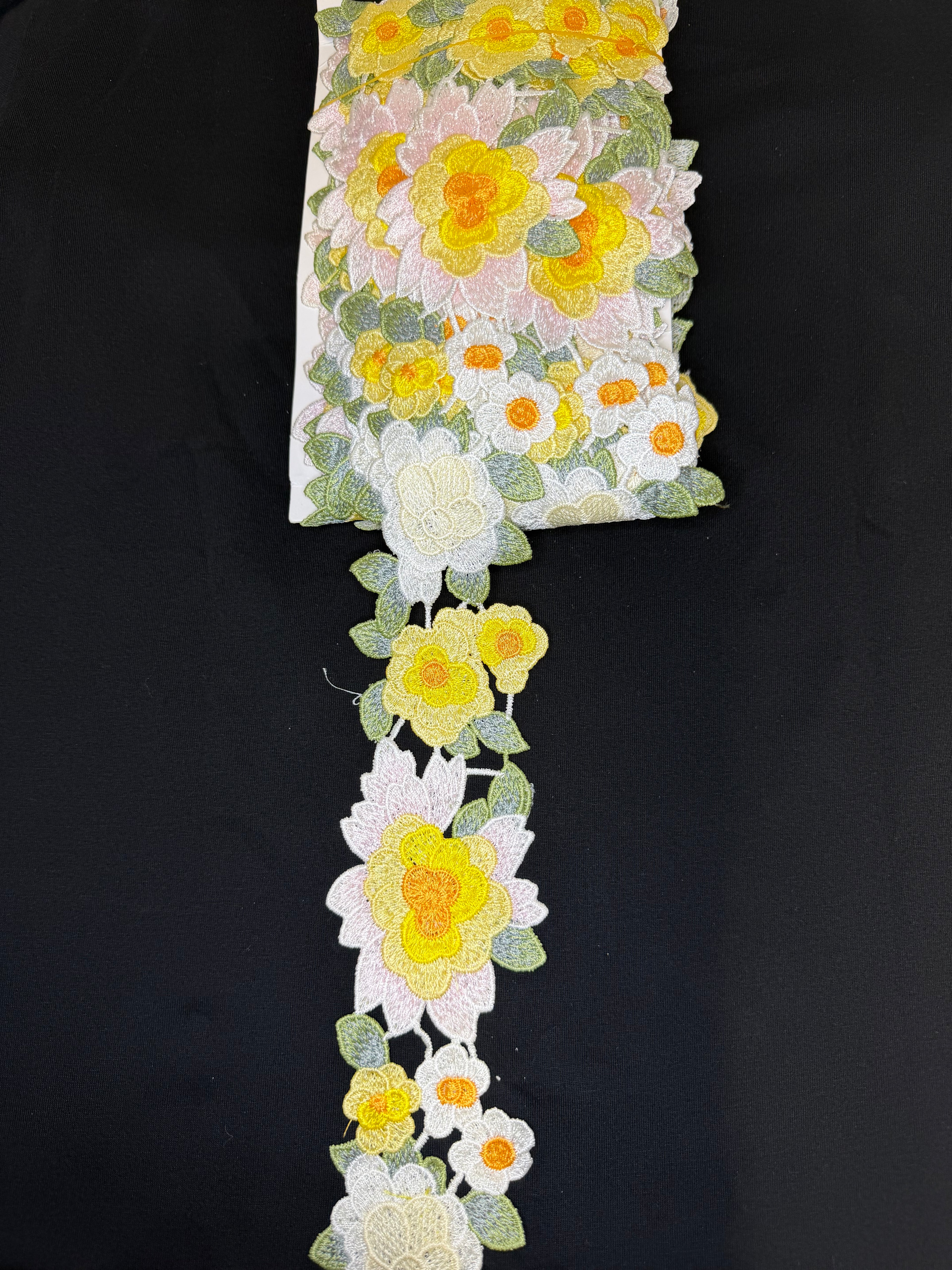 Premium Floral Embroidered Lace