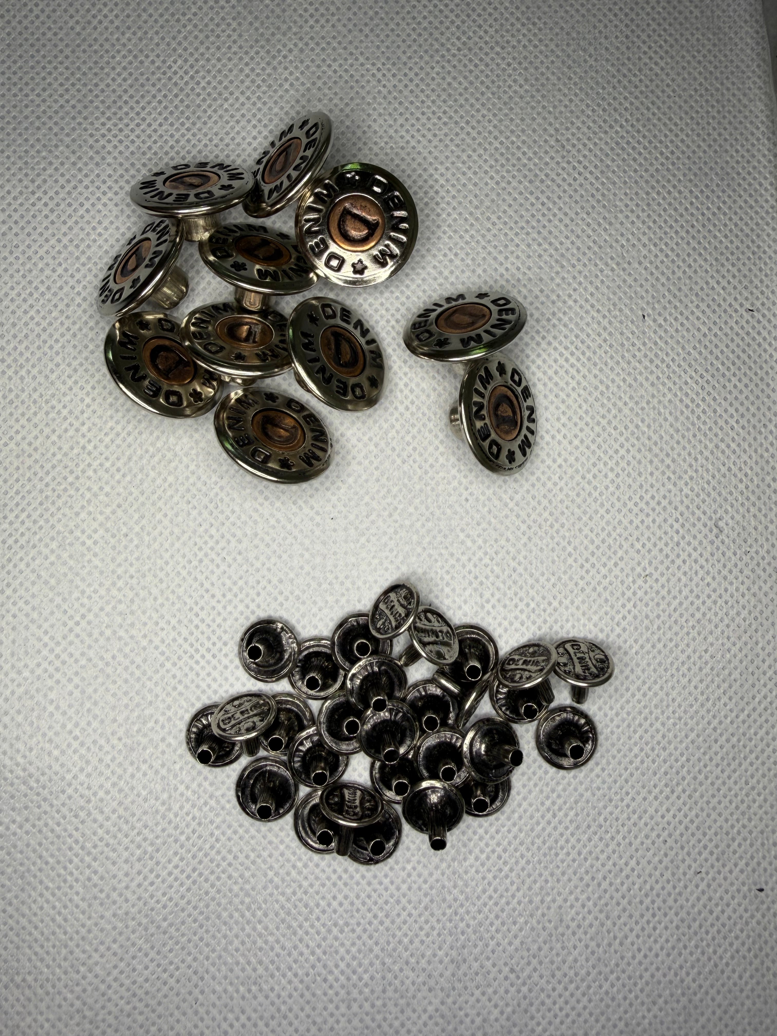 Premium Metal Denim Buttons (Jeans Buttons) – Multiple Designs