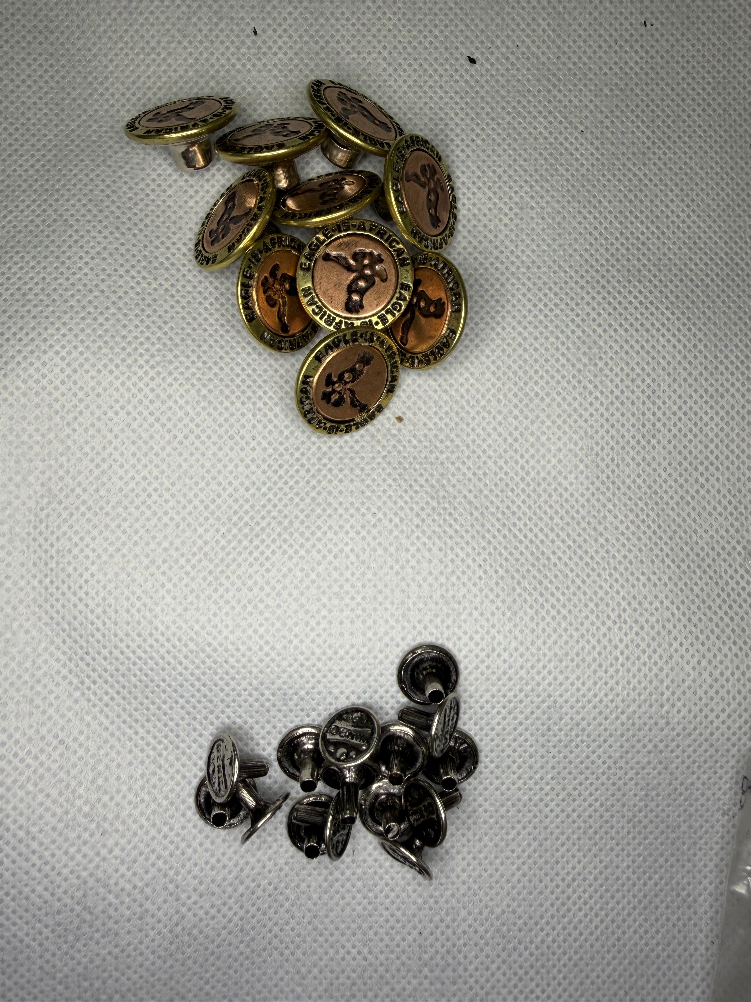 Premium Metal Denim Buttons (Jeans Buttons) – Multiple Designs