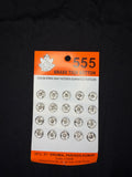 Brass Tich Buttons 555 – Sew-On Snap Fasteners (20 Pieces)