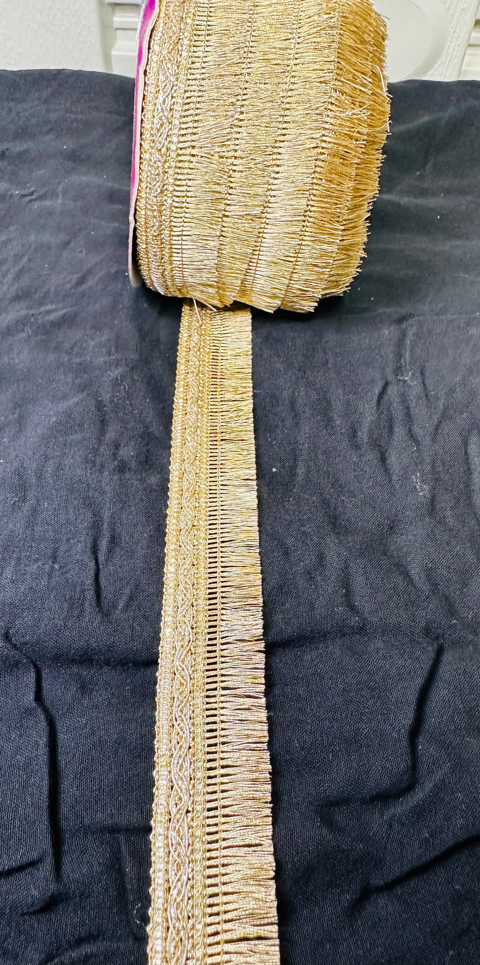 Gold Decorative Border Lace